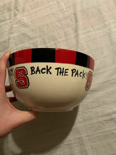 Load image into Gallery viewer, North Carolina State Wolfpack NCAA Ceramic Large Mixing/Salad Bowl Magnolia Lane - Casey's Sports Store