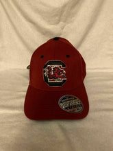 Load image into Gallery viewer, South Carolina Gamecocks NCAA Zephyr Stretch Fit Red Hat Cap - Casey's Sports Store