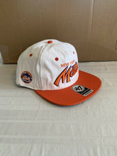 Load image into Gallery viewer, New York Mets MLB Cooperstown Script Two Tone '47 Brand Captain Snapback Hat - Casey's Sports Store