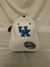 Load image into Gallery viewer, Kentucky Wildcats NCAA Zephyr White Stretch Fit Hat Cap - Casey's Sports Store