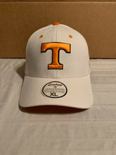 Load image into Gallery viewer, Tennessee Volunteers NCAA Zephyr Stretch Fit White Hat Cap - Casey's Sports Store