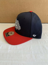 Load image into Gallery viewer, Gonzaga Bulldogs NCAA '47 Brand Navy Sure Shot 2 Tone Captain Snapback Hat - Casey's Sports Store