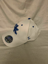 Load image into Gallery viewer, Kentucky Wildcats NCAA Zephyr White Stretch Fit Hat Cap - Casey's Sports Store