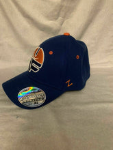 Load image into Gallery viewer, Florida Gators Retro NCAA Zephyr Stretch Fit Blue Hat Cap - Casey's Sports Store