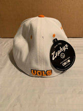 Load image into Gallery viewer, Tennessee Volunteers NCAA Zephyr Stretch Fit White Hat Cap - Casey's Sports Store