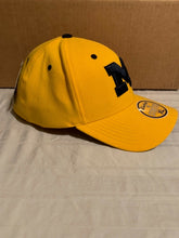 Load image into Gallery viewer, Michigan Wolverines NCAA Zephyr Yellow Stretch Fit One Size Hat Cap - Casey's Sports Store