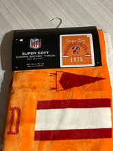 Load image into Gallery viewer, Tampa Bay Buccaneers Throwback NFL 60'' x 70'' Orange Silk Touch Throw Blanket - Casey's Sports Store