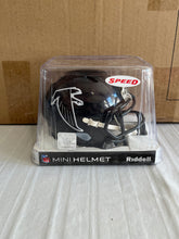 Load image into Gallery viewer, Atlanta Falcons Throwback NFL Riddell Black Replica Mini Helmet - Casey's Sports Store