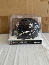 Load image into Gallery viewer, Atlanta Falcons Throwback NFL Riddell Black Replica Mini Helmet - Casey's Sports Store