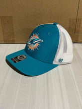 Load image into Gallery viewer, Miami Dolphins NFL '47 Brand Teal One Size Fits All Stretch Fit Mesh Hat - Casey's Sports Store