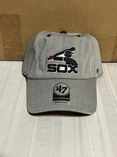 Load image into Gallery viewer, Chicago White Sox Throwback MLB '47 Gray Clean Up Adjustable Strapback Hat - Casey's Sports Store