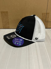Load image into Gallery viewer, Miami Marlins MLB '47 Black MVP Adjustable Snapback Mesh Hat - Casey's Sports Store
