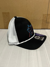 Load image into Gallery viewer, Miami Marlins MLB '47 Black MVP Adjustable Snapback Mesh Hat - Casey's Sports Store