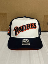 Load image into Gallery viewer, San Diego Padres Throwback MLB '47 Blue Two Tone MVP Adjustable Snapback Hat - Casey's Sports Store