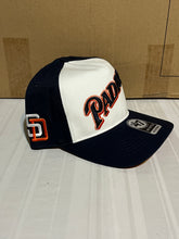Load image into Gallery viewer, San Diego Padres Throwback MLB '47 Blue Two Tone MVP Adjustable Snapback Hat - Casey's Sports Store