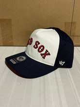 Load image into Gallery viewer, Boston Red Sox Throwback MLB '47 Navy Two Tone MVP Adjustable Snapback Hat - Casey's Sports Store