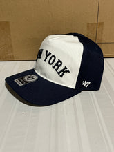 Load image into Gallery viewer, New York Yankees Throwback MLB '47 Navy Two Tone MVP Adjustable Snapback Hat - Casey's Sports Store