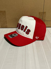 Load image into Gallery viewer, Los Angeles Angels Throwback MLB '47 Red Two Tone MVP Adjustable Snapback Hat - Casey's Sports Store