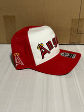 Load image into Gallery viewer, Los Angeles Angels Throwback MLB '47 Red Two Tone MVP Adjustable Snapback Hat - Casey's Sports Store