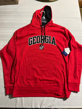 Load image into Gallery viewer, Georgia Bulldogs NCAA Red Embroidered Men's Pullover Hoodie Champion - Casey's Sports Store