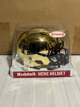 Load image into Gallery viewer, Purdue Boilermakers NCAA Riddell Speed Alternate Gold Mini Helmet - Casey's Sports Store