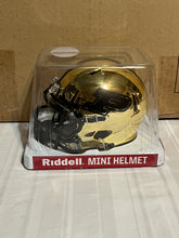 Load image into Gallery viewer, Purdue Boilermakers NCAA Riddell Speed Alternate Gold Mini Helmet - Casey's Sports Store