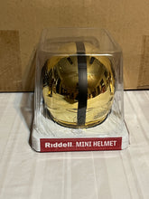 Load image into Gallery viewer, Purdue Boilermakers NCAA Riddell Speed Alternate Gold Mini Helmet - Casey's Sports Store