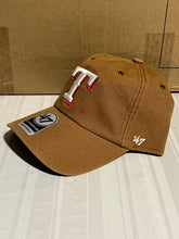 Load image into Gallery viewer, Texas Rangers MLB '47 Brand Carhartt Brown Clean Up Adjustable Hat Cap - Casey's Sports Store
