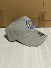 Load image into Gallery viewer, Leicester City F.C. EPL '47 Brand Gray Clean Up Adjustable Strapback Hat Cap - Casey's Sports Store
