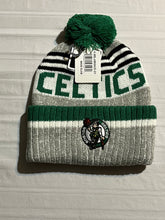 Load image into Gallery viewer, Boston Celtics NBA Fan Favorite Gray Winter Beanie Knit Ski Cap Hat - Casey's Sports Store