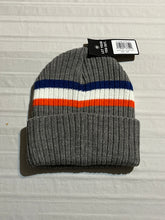 Load image into Gallery viewer, New York Knicks NBA '47 Brand Grey Winter Ski Knit Cuff Cap Beanie - Casey's Sports Store