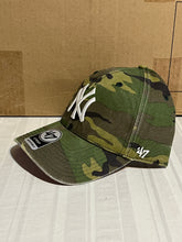 Load image into Gallery viewer, New York Yankees MLB '47 Brand Camo Pink Bill MVP Adjustable Snapback Hat - Casey's Sports Store