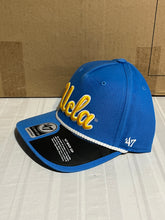 Load image into Gallery viewer, UCLA Bruins NCAA '47 Brand Blue MVP DP Script Adjustable Snapback Hat - Casey's Sports Store