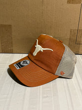 Load image into Gallery viewer, Texas Longhorns NCAA '47 Brand Orange Clean Up Adjustable Snapback Mesh Hat - Casey's Sports Store
