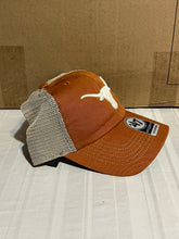 Load image into Gallery viewer, Texas Longhorns NCAA '47 Brand Orange Clean Up Adjustable Snapback Mesh Hat - Casey's Sports Store