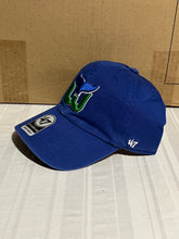 Load image into Gallery viewer, Hartford Whalers NHL '47 Brand Throwback Clean Up Blue Adjustable Hat - Casey's Sports Store