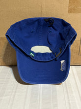 Load image into Gallery viewer, Hartford Whalers NHL '47 Brand Throwback Clean Up Blue Adjustable Hat - Casey's Sports Store