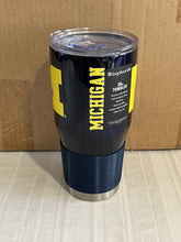 Load image into Gallery viewer, Michigan Wolverines NCAA 30oz Blue Tumbler Cup Mug Logo Brands - Casey's Sports Store