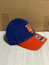 Load image into Gallery viewer, New York Mets MLB '47 Brand Blue Two Tone Clean Up Adjustable Hat - Casey's Sports Store