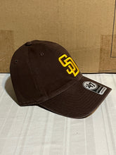 Load image into Gallery viewer, San Diego Padres MLB '47 Brand Brown Clean Up Adjustable Strapback Hat - Casey's Sports Store