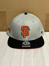 Load image into Gallery viewer, San Francisco Giants MLB '47 Brand Gray Two Tone Snapback Adjustable Hat - Casey's Sports Store