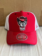 Load image into Gallery viewer, NC State Wolfpack NCAA Zephyr Red Two Tone Stretch Fit Hat Cap - Casey's Sports Store