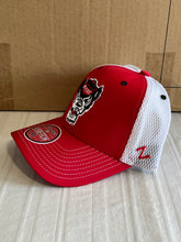 Load image into Gallery viewer, NC State Wolfpack NCAA Zephyr Red Two Tone Stretch Fit Hat Cap - Casey's Sports Store