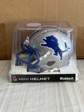 Load image into Gallery viewer, Detroit Lions NFL Riddell Throwback Silver Replica Mini Helmet - Casey's Sports Store