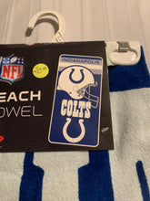 Load image into Gallery viewer, Indianapolis Colts NFL 30" x 60" Beach Towel McArthur - Casey's Sports Store