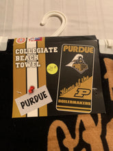 Load image into Gallery viewer, Purdue Boilermakers NCAA 30" x 60" Beach Towel McArthur - Casey's Sports Store