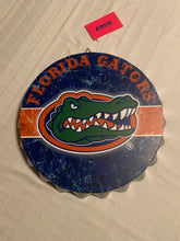 Load image into Gallery viewer, Florida Gators NCAA Wall Bottle Cap Sign 13” Forever Collectibles - Casey's Sports Store