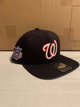 Load image into Gallery viewer, Washington Nationals MLB '47 Brand Navy Sure Shot Two Tone Captain Snapback Hat - Casey's Sports Store
