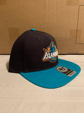 Load image into Gallery viewer, New York Islanders NHL '47 Brand Navy Two Tone Sure Shot Captain Snapback Hat - Casey's Sports Store
