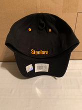 Load image into Gallery viewer, Pittsburgh Steelers NFL '47 Brand Stretch Fit S/M Hat Cap Black - Casey's Sports Store